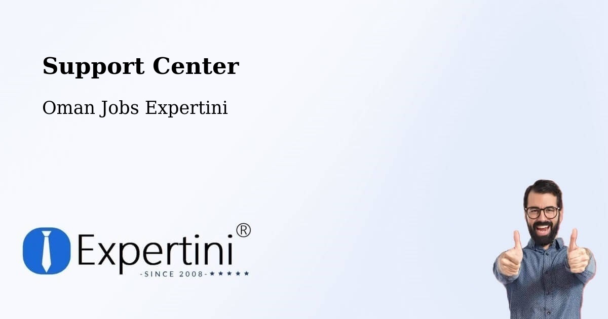 Support Services – Sufālat Samā’Il - Oman Jobs Expertini